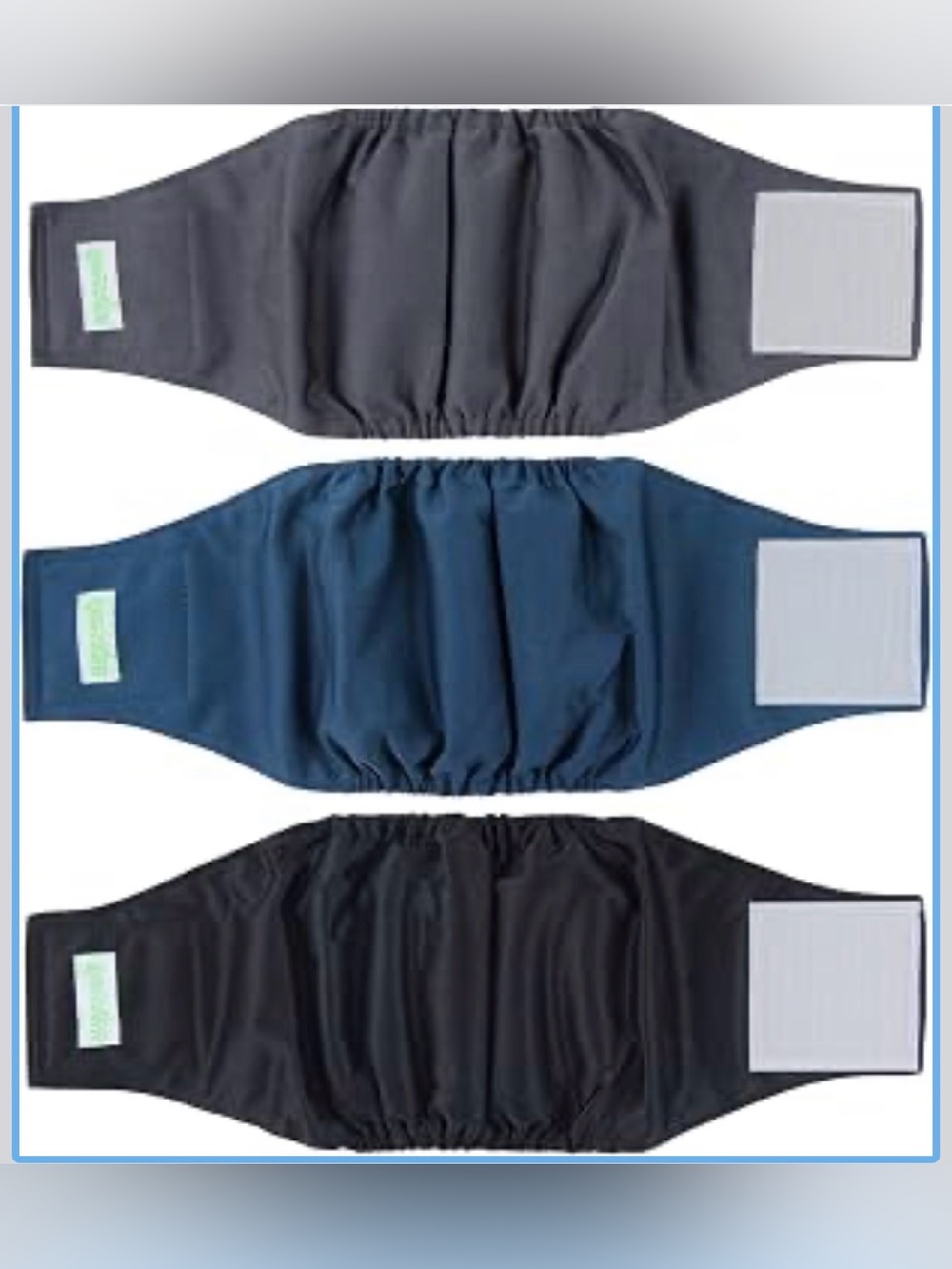 Wegreeco Male Dog Wraps, Size XXL, NWOT.